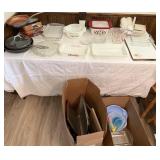 4 Pyrex Casserole Dishes, Corning Ware Casserole