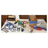 Pneumatic Drill, Rope, Bulb Changer, Fan, Power