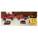 2 Vintage Toyota Truck Remote Control Cars,
