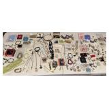 Pins, Brooches, Necklaces, Bracelets, Earrings
