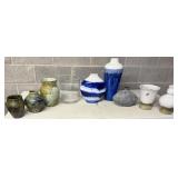 9+/- Misc. Vases