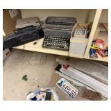 Typewriter, Cassette Player, Projector,