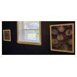 2 Framed Wall Art Pieces