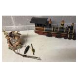 Wooden Train, Coocoo Clock