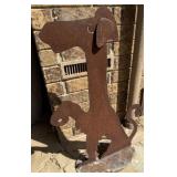 Metal Dog Garden Dï¿½cor