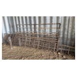 Extension Ladder Piece, Metal Fencing, 4+/- Metal