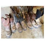 7+/- Pairs of Menï¿½s Cowboy Boots