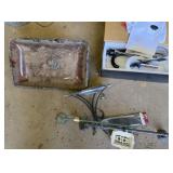Sink, Faucet, Towel Bars