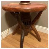Rustic Wooden Accent Table