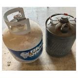 Propane Bottle, Vintage Gas Can