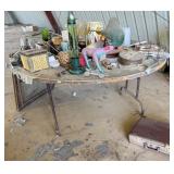Round Table, Card Table, Crayon Lava Lamp,