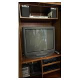 Sony TV, RCA Stereo, Zenith VHS Player, Sony DVD