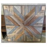 Large Wooden Wall Art Piece