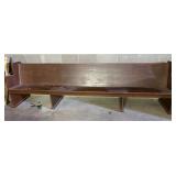 Wooden Church Pew