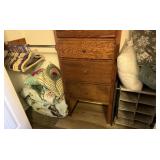 Shoe Organizer, Comforter, Throw Pillows,