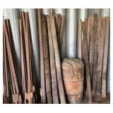 Wood Posts, T-Posts, Barrel, Chain