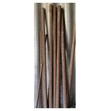 2 T-Posts, 7+/- Metal Posts Approx. 94" Long