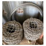 2 Rolls of Barbed Wire, Misc. Wire