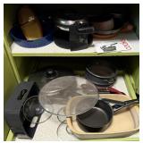 Pots, Pans, Waffle Maker, Casserole Dish