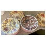 2 Pottery Barn Plate Sets
