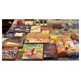 Misc. Games, Crossword Books, Playing Cards, Toys