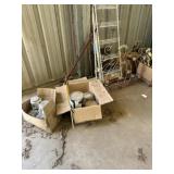 Paint, Door Shelf, Candle Holder, Trophies, Mops