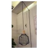 Hanging Caged Lamp