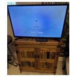 Rustic Wooden Cabinet, Samsung Approx. 30" TV,