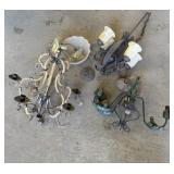 3 Chandeliers, 1 Light Cover