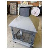 Metal Outdoor Fireplace