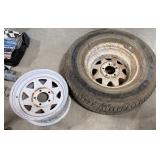 Tire w/ Rim, Rim