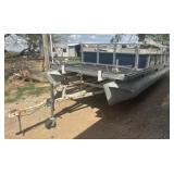 1979 Pontoon Boat w/105 hp Motor