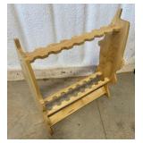 Freestanding Double Sided Fishing Rod Rack