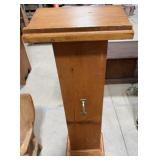 Wooden Standing Lectern or Podium
