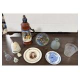 3 Decorative Plates, Windchime, 2 Bells,