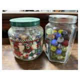 2 Jars of Marbles