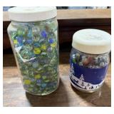 2 Jars of Marbles