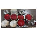 Vintage Firetruck Emergency Light Fixtures