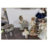 6+/- Collectible Dolls, Vintage Metal Ware Corp.