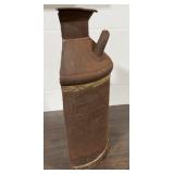 Cut in Half Milk Can Decor