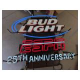 Bud Light ESPN 25th Anniversary Neon Sign