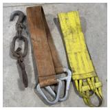 2 Heavy Duty Lifting Slings, Iron Grab/