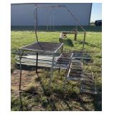 4 Step Metal Stairs