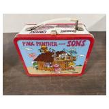 1984 Pink Panther & Sons Metal Lunch Box