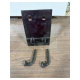 Railroad Cast Iron Tie Plate Converted Into Stand
