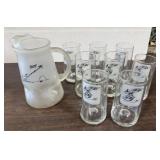 Johnny Hart B.C. Comic Caveman Pitcher