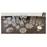 Creamer, Sugar Containers, Glasses,