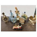 8+/- Vintage Collectible Decanters