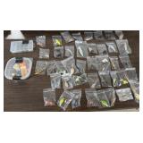41+/- Misc. Bait, Hooks, Weights