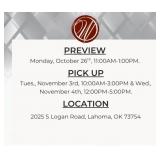 Preview & Pick Up Information